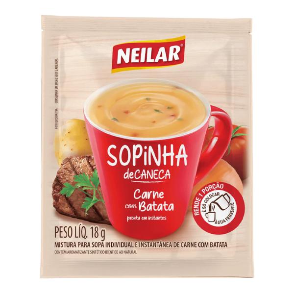 SOPINHA DE CANECA NEILAR 18G CARNE C/BATATA