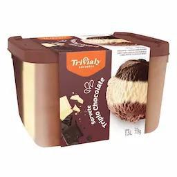 SORVETE TRIVIALY 2L TRIPLO CHOCOLATE