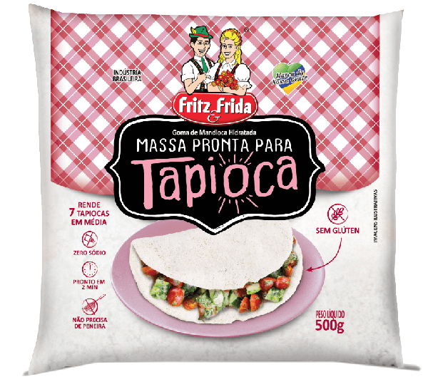 TAPIOCA F.FRIDA (1KG) MASSA PRONTA