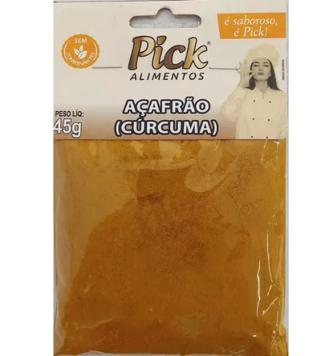 TEMP.AÇAFRAO PICK 45G