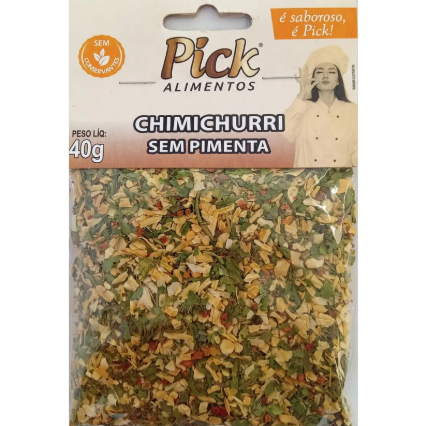 TEMP.CHIMICHURRI PICK 40G S/PIMENTA