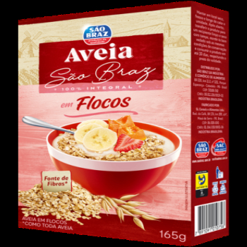 AVEIA EM FLOCOS SAO BRAZ 165G