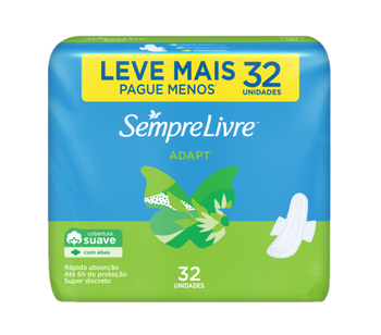 ABSORVENTE SEMPRE LIVRE ADAPT 32UN