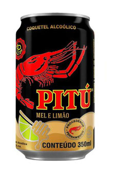 AGUARDENTE PITU MEL E LIMAO 350ML