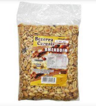 AMENDOIM TORRADO C CASCA BEZERRA CEREAIS  350G
