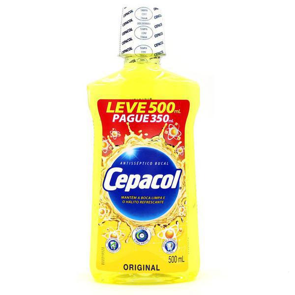 ANTISSEPTICO BUCAL CEPACOL ORIGINAL L500ML P350M