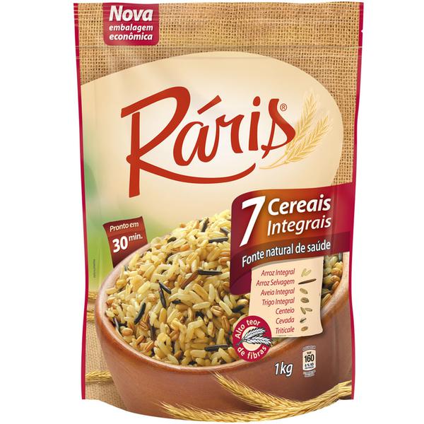 ARROZ INTEGRAL RARIS 7GRAOS INT C ARROZ SELV 1KG