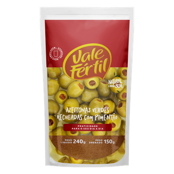 AZEITONAS VALE FERTIL SACHET RECHEADA 150G