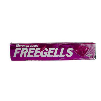 BALA FREEGELLS MORANGO MENTOL UND