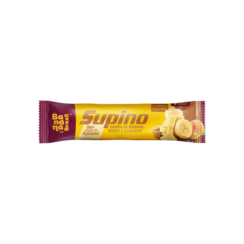 BARRA SUPINO BANANA NOZES DAMASCO 24G