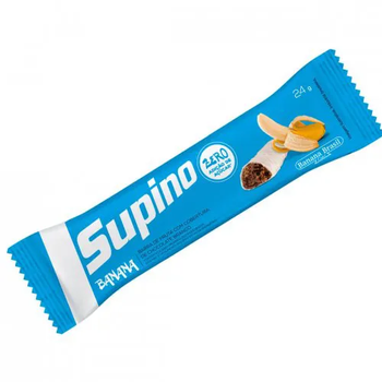 BARRA SUPINO ZERO BANANA BRANCO 24G