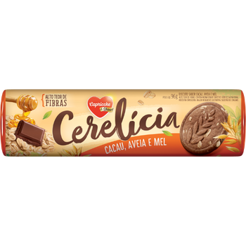 BISC. CERELICIA AMANTEIGADO 96G AVEIA E MEL
