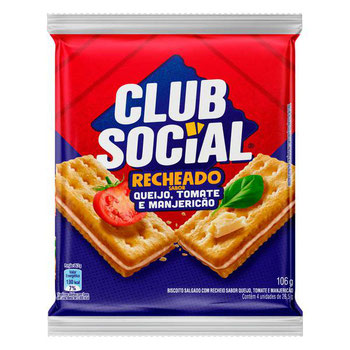 BISC CLUB SOCIAL RECH QUEIJO TOMT MANJ  106G