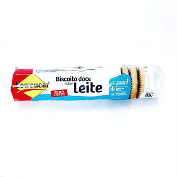 BISC LOWCUCAR LEITE S  LACTOSE 95G