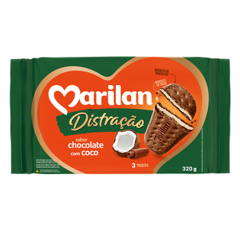 BISC MARILAN DISTRACAO CHOC COCO  320G