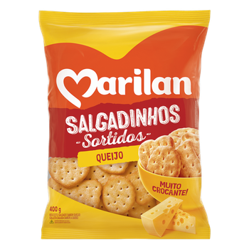 BISC MARILAN SALGADINHO SORTIDO QUEIJO  400G