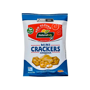 BISC MINI CRACKERS VEGANO MANTEIGA 70G