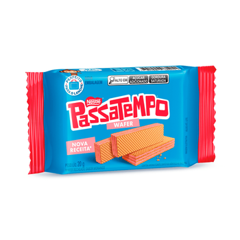 BISC MINI WAFER PASSATEMPO MORANGO 20G
