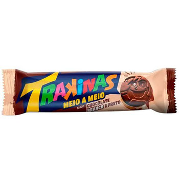 BISC TRAKINAS RECH MEIO A MEIO CHOC CHOC BCO  126G