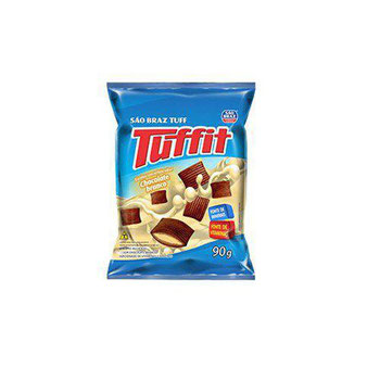 BISC TUFFIT CHOCOLATE BRANCO  90G