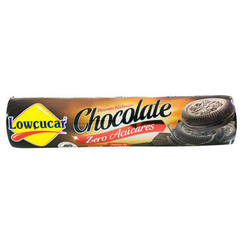 BISCOITO RECHEADO LOWCUCAR CHOCOLATE 120G