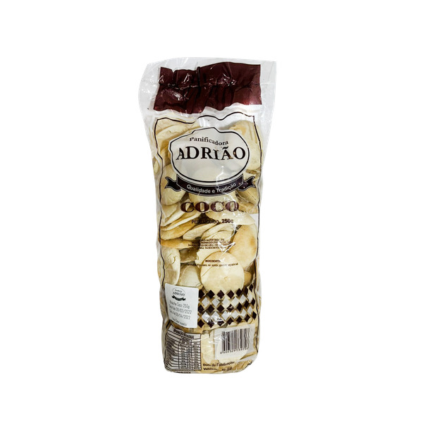 BOLACHA DE COCO ADRIAO 250G