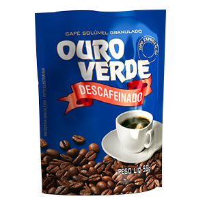 CAFE OURO VERDE SOLUVEL DESCAFEINADO 40G
