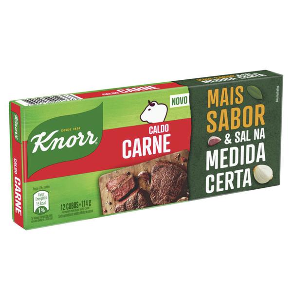 CALDO KNORR CARNE 114G