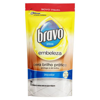 CERA BRAVO CLASSIC INCOLOR REFIL 500ML