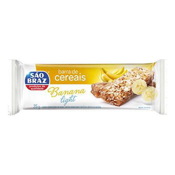 CEREAL BARRA SAO BRAZ BANANA LIGHT 25G