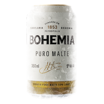 CERVEJA BOHEMIA PURO MALTE 350ML