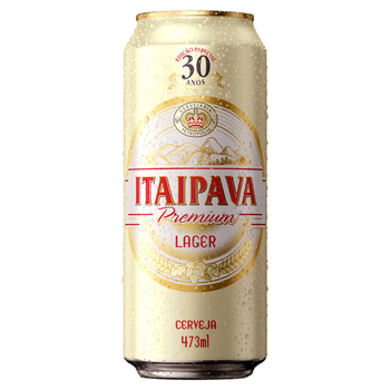 CERVEJA ITAIPAVA PREMIUM LAGER 473ML