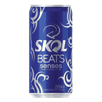 CERVEJA SKOL BEATS SENSES 269ML