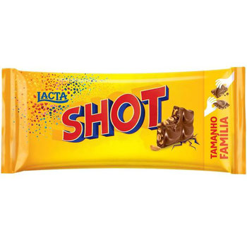 CHOCOLATE LACTA SHOT TAMANHO FAM 145G
