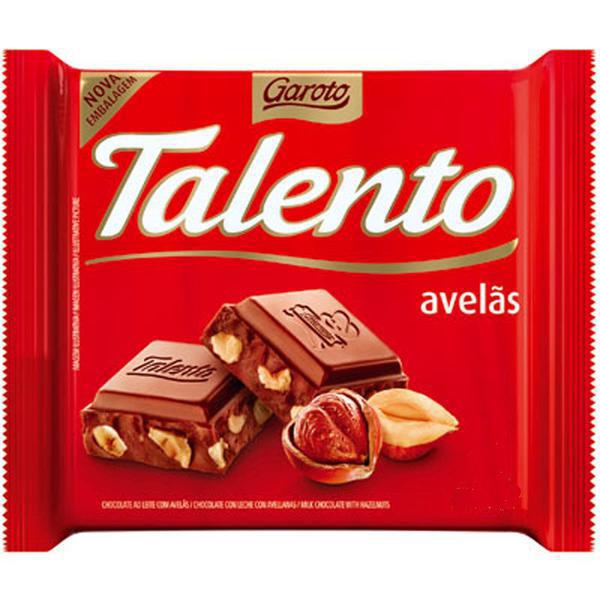CHOCOLATE TALENTO GAROTO AVELAS 25G
