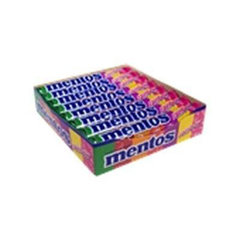 CONFEITO MENTOS RAINBOW 37,5G  UND