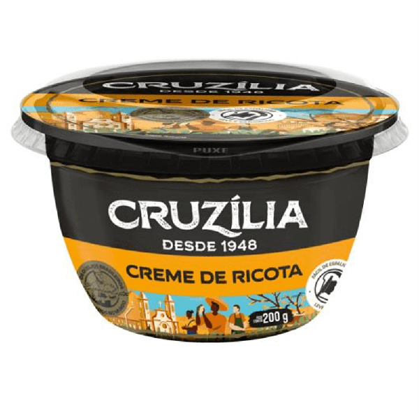 CREME DE RICOTA CRUZILIA 200G