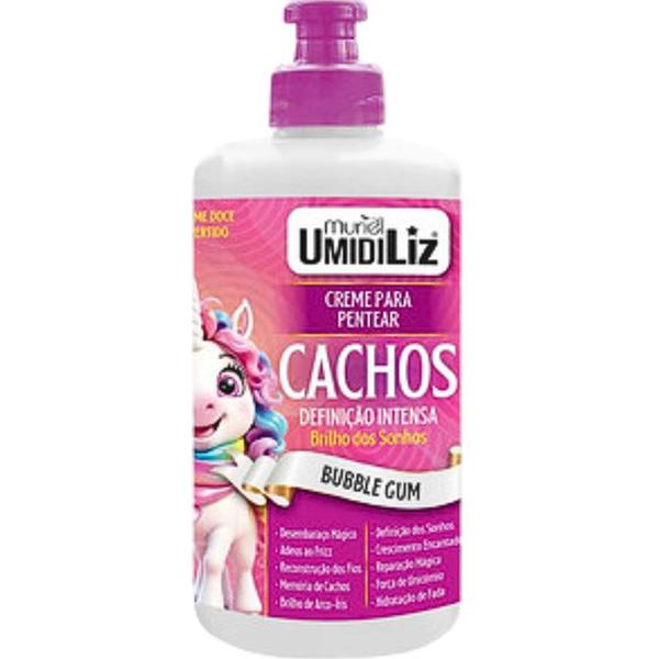 CREME PENTEAR CACHOS UMIDIBRILHO BUBBLE GUM 300ML