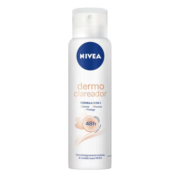 DESOD. NIVEA AEROSOL 150ML DERMOR CLAREADOR