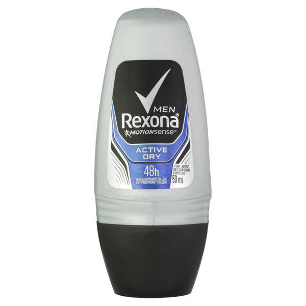 DESOD REXONA ROLLON 50ML MEN ACTIVE