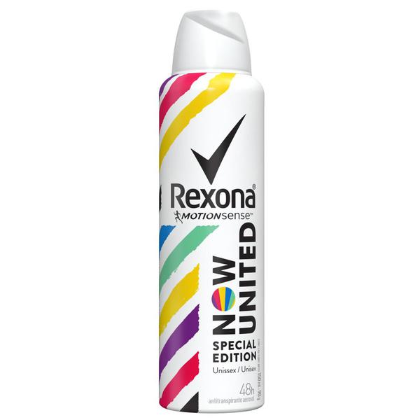 DESODORANTE AERO. REXONA AP NOW UNITED 150ML