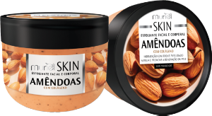 ESFOLIANTE FACIAL E CORPORAL SKIN AMENDOAS 250G