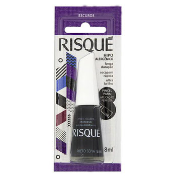 ESMALTE RISQUE PRETO SEPIA 8ML