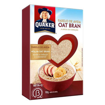 FARELO DE AVEIA QUAKER OAT BRAN 165G