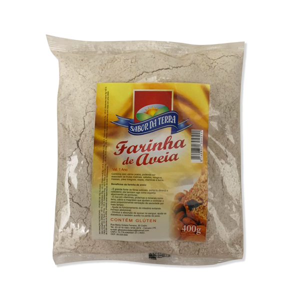 FARINHA AVEIA SABOR DA TERRA 400G