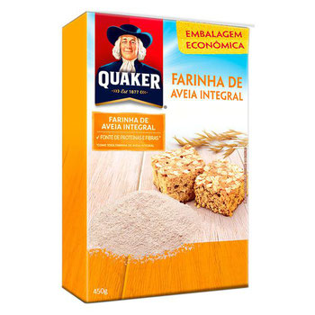 FARINHA DE AVEIA INTEGRAL QUAKER 450H