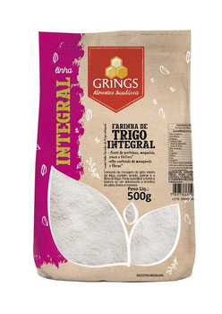 FARINHA DE TRIGO INTEGRAL GRINGS 500G