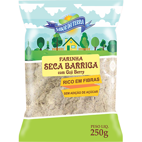 FARINHA SECA BARRIGA SABOR DA TERRA 250G