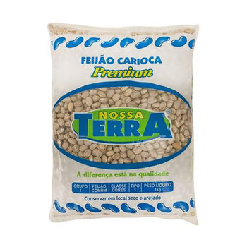 FEIJAO CARIOCA NOSSA TERRA 1KG