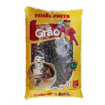 FEIJAO PRETO SUPER GRAO 1 KG
